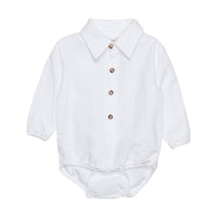 Cache-couche chemise - Blanc