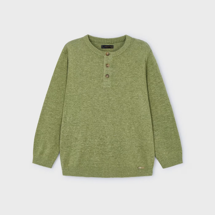 Chandail en tricot - Vert