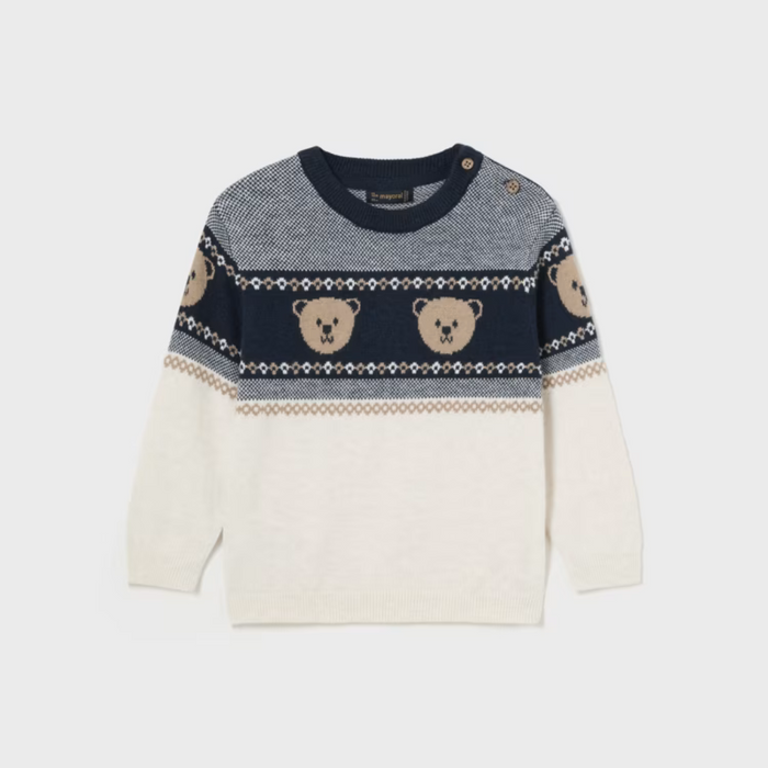 Chandail en tricot - Oursons