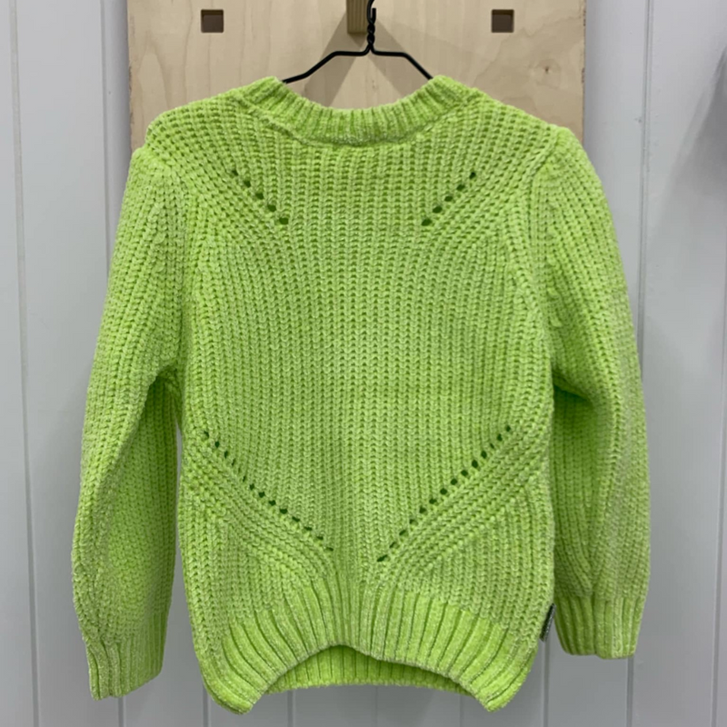 Chandail en tricot - Vert néon