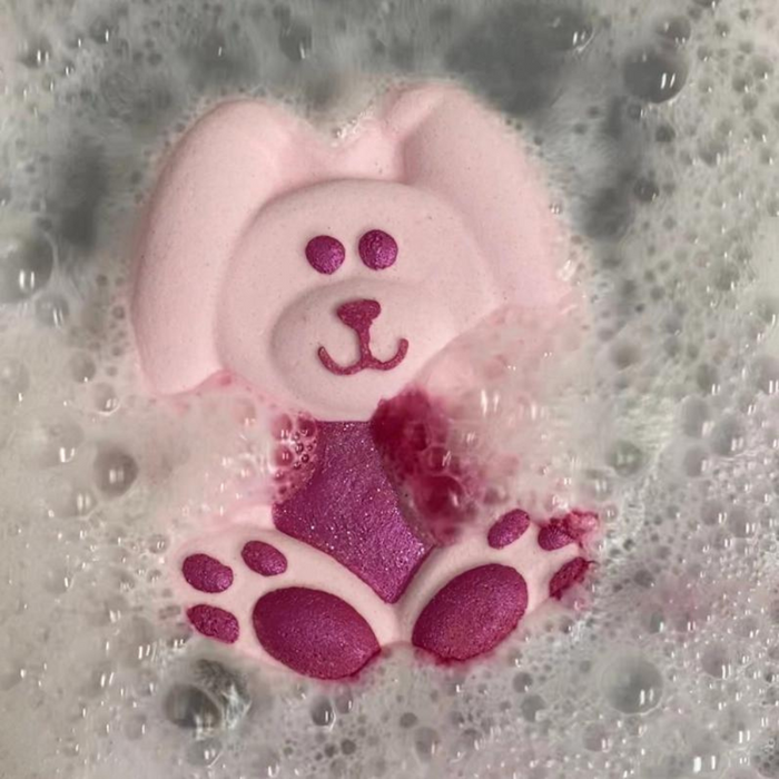 Bombe de bain - Lapin rose