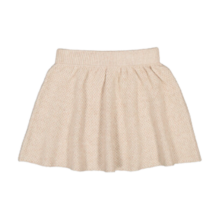 Jupe en tricot - Beige