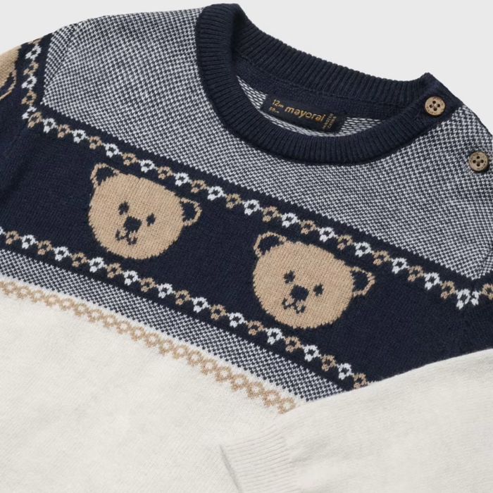 Chandail en tricot - Oursons