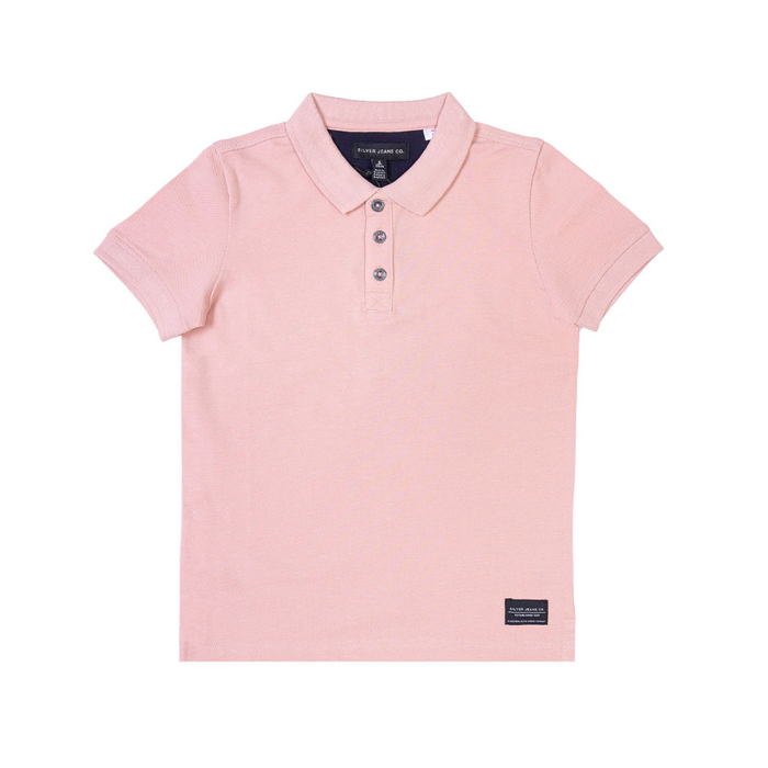 Chandail style polo - Rose