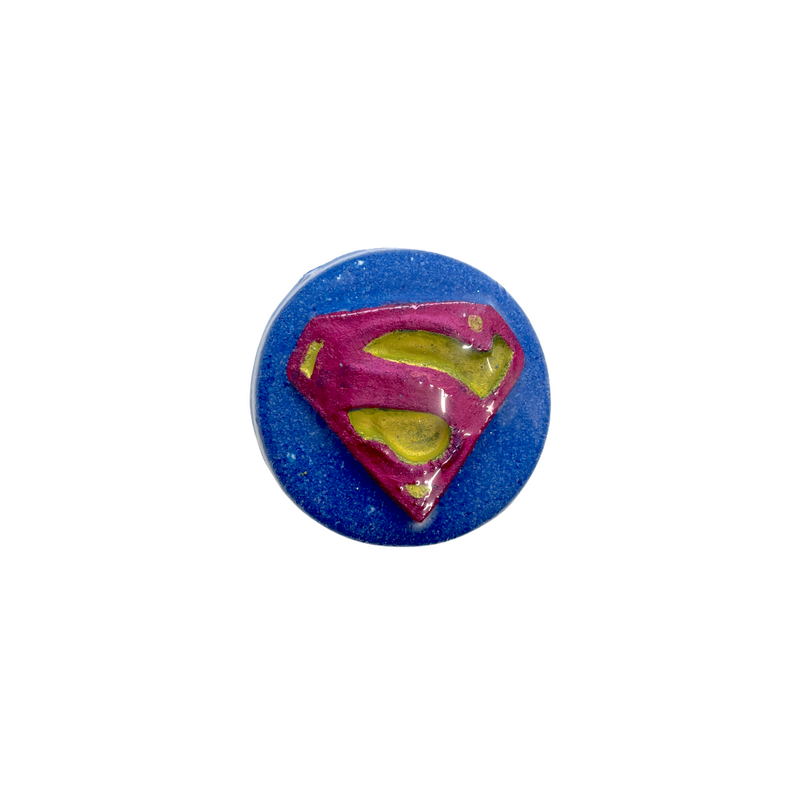 Bombe de bain - Héro badge Superman