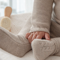 Ensemble deux pièces en tricot - Naturel