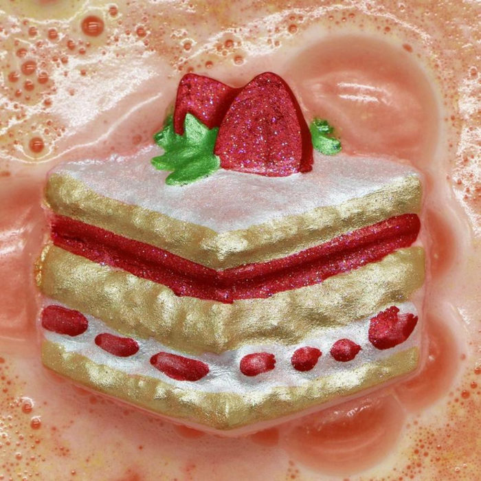 Bombe de bain - Shortcake aux fraises