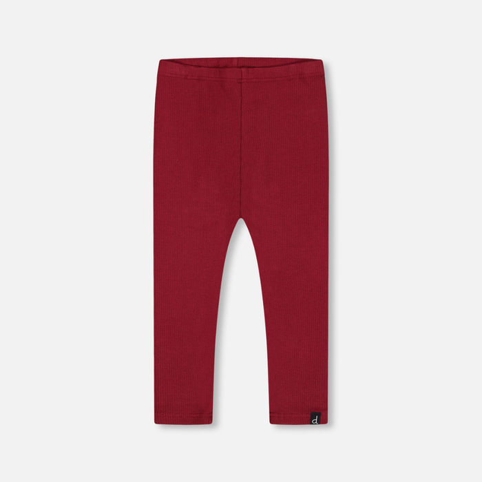 Legging texturé - Bordeaux