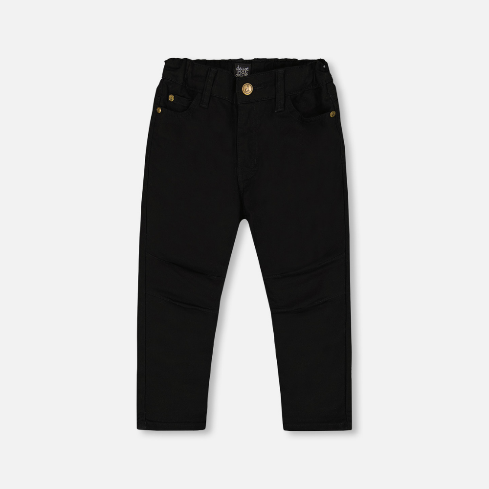 Pantalon sergé extensible - Noir