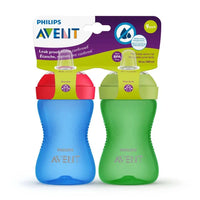 Gobelets Avent à bec mou - Bleu & vert