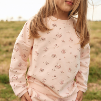 Crewneck Bobbie - Petite fleur soft peony