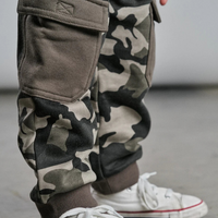 Pantalon mou cargo - Camo