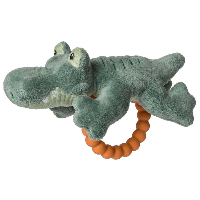 Hochet avec anneau de dentition - Alligator