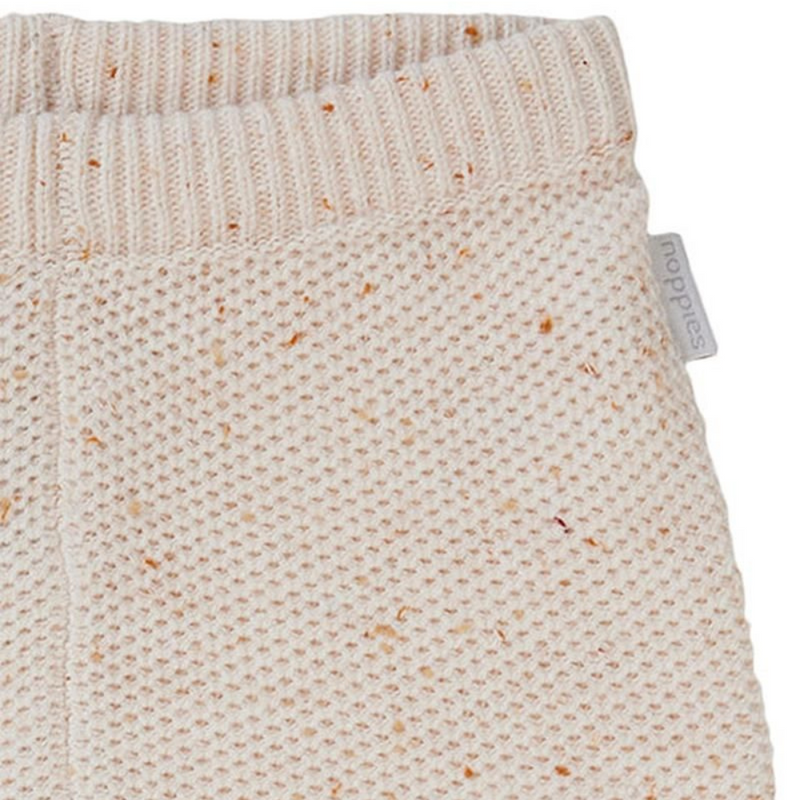 Pantalon en tricot  - Crème