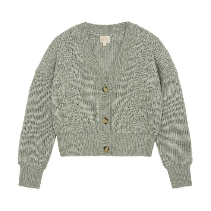 Cardigan en tricot - Sauge