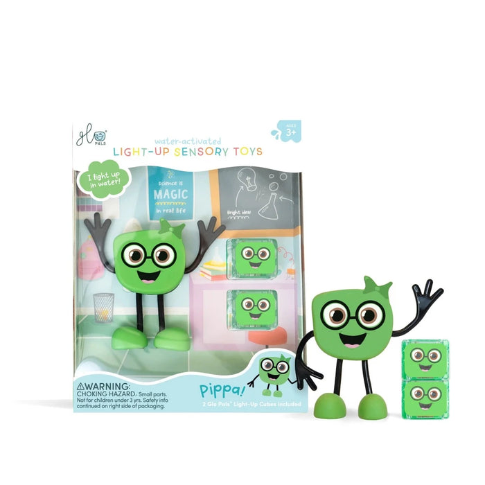 Glo Pals cubes lumineux avec personnage - Pippa (vert)