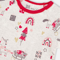 Pyjama deux pièces - Licornes de Noël