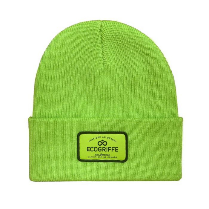 Tuque en tricot - Lime