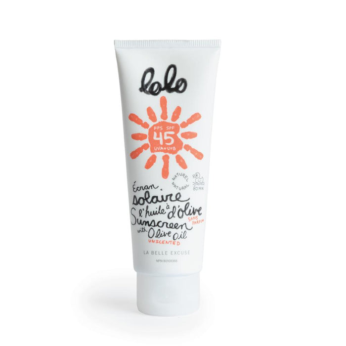 Crème solaire minérale - Non parfumée-Lolo & Moi-Boutique Béluga