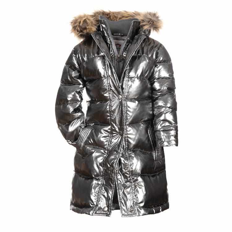 Manteau d'hiver long - Gris lustré-Appaman-Boutique Béluga
