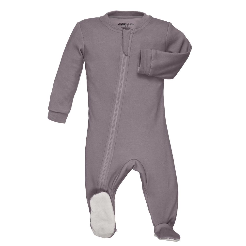 Pyjama à zip - Mauve-Zippy Jamz-Boutique Béluga