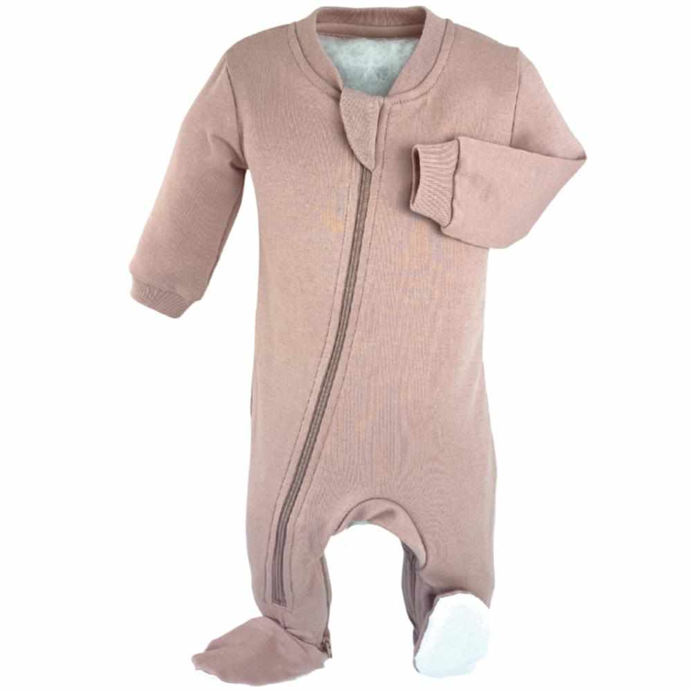Pyjama à zip - rosé-Zippy Jamz-Boutique Béluga