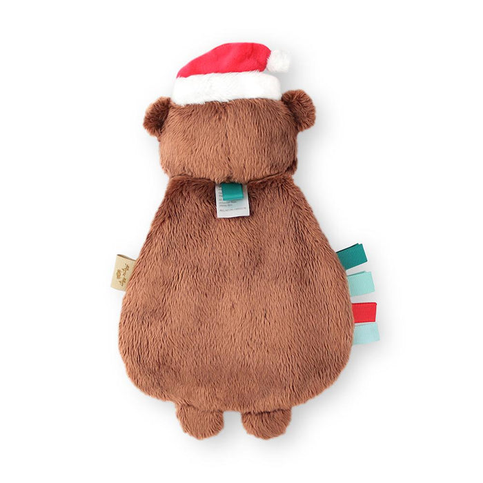 Toutou à étiquettes - ours festif-Itzy Ritzy-Boutique Béluga