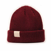 Tuque Boréale - Tricot Bourgogne-EcoGriffe-Boutique Béluga