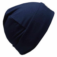 Tuque boston en coton 2 en 1 - Marine-L&P-Boutique Béluga