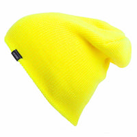 Tuque en tricot (NY3.0) - Jaune fluo-L&P-Boutique Béluga