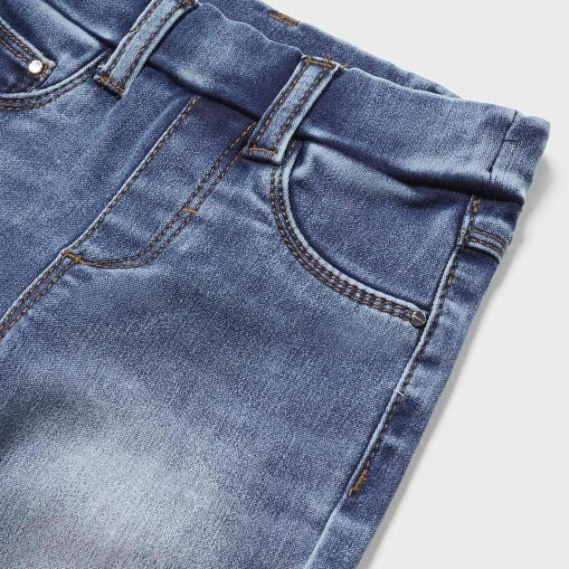 Pantalon de demin extensible - Bleu moyen